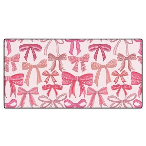 Valentina Ramos Cute Pink Bows Desk Mat - 1 of 4