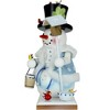 Steinbach Snowman Series Nutcrackers, Limited Edition Birdy Snowman, 12" - 2 of 4