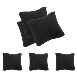 Unique Bargains Delicate Jewelry Storage Display Velvet Bracelet Watch Pillow 3.5"x3.1" 6 Pcs - 1 of 4