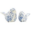 Dexmalle Set of 2 Chinoiserie Ceramic Birds - 3 of 4