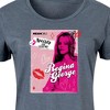Women's Mean Girls Regina George Naughty List Legend Graphic T-shirt Dress - Heather Blue - Small - 2 of 4
