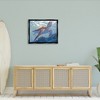 Stupell Industries Deep Ocean Sea Turtle Floating Frame Canvas Art - 3 of 4