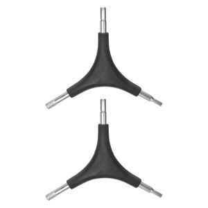 Unique Bargains Furniture Equipment Bicycle Repair Torque 3 Way Y Shape Hex Wrenches 0.12" 0.16" 0.2" - 1 of 4