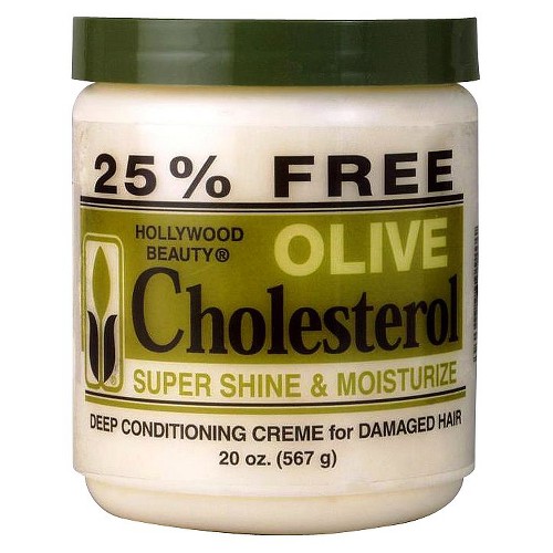 Hollywood Beauty Olive Cholesterol Deep Conditioning Creme for Damaged Hair - 20 oz