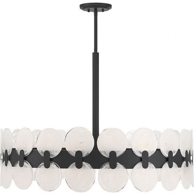 Savoy House Boca 10 - Light Chandelier in  Matte Black