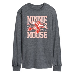 Men's - Disney - Minnie Arms Up Long Sleeve Graphic T-Shirt - 1 of 4