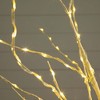 Nearly Natural 5-ft Pre-Lit Artificial White Birch Tree with 240 Warm White LED Lights - 3 of 4