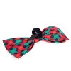 The Worthy Dog Holiday Check Bow Tie Adjustable Collar Attachment Accessory - image 3 of 3