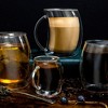 JoyJolt Caleo Collection Double Wall - Set of 2 - Insulated Glasses Espresso Cups - 2-Ounces - 4 of 4
