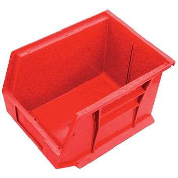 Quantum Storage 8-1/4 in. W X 6-3/4 in. H Tool Storage Bin Polypropylene 1 compartments Red
