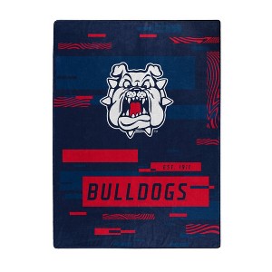 NCAA Fresno State Bulldogs Digitized 60 x 80 Raschel Throw Blanket - 1 of 3