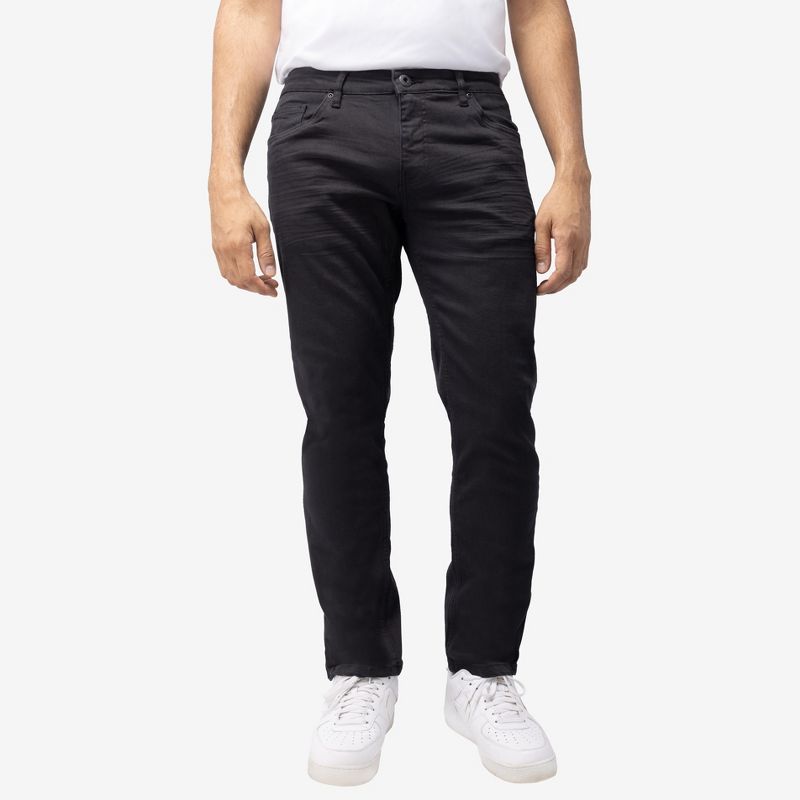 CULTURA Men's Modern Fit Clean Denim Jeans, 1 of 6