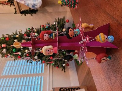 Disney Princess Countdown Calendar Miniature Christmas Tree Set Hallmark Ornaments
