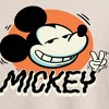 Women's - Disney - Mickey Peace Oversized Graphic T-Shirt - 2 of 4