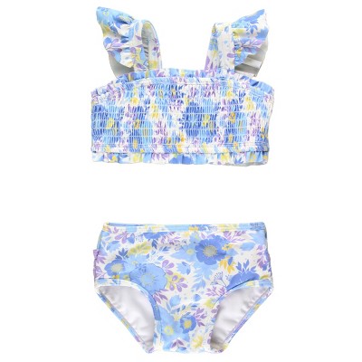 Rufflebutts Girls Smocked Bikini : Target