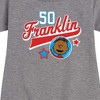 - Peanuts - Franklin Athletic 50 Graphic Short Sleeve Fleece Dress - 2 of 4