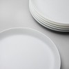 Glass Dinner Plate 10.7" White - Made By Design™ - image 4 of 4