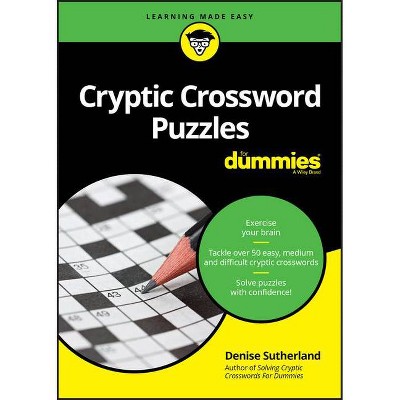 Cryptic Crossword Puzzles FD A - 2nd Edition by  Sutherland (Paperback)