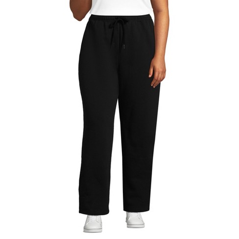 Lands End Women s Serious Sweats High Rise Relaxed Straight Leg Pants Target