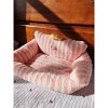 Fairyland™ - Striped Dopamine Pet Sofa Bed – Cozy Plush Nest for Cats & Small Dogs - 4 of 4