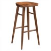 Modway Saville Backless Wood Bar Stools - Set of 2 - 2 of 4