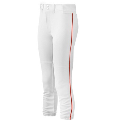 Mizuno Youth Girl's Belted Piped Softball Pant