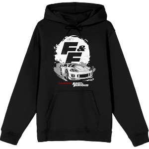 The Fast & The Furious Car Logo Men's Black Sweatshirt - 1 of 2