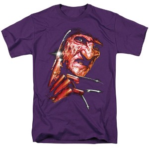 Nightmare On Elm Street Freddys Face Adult T-Shirt - 1 of 4
