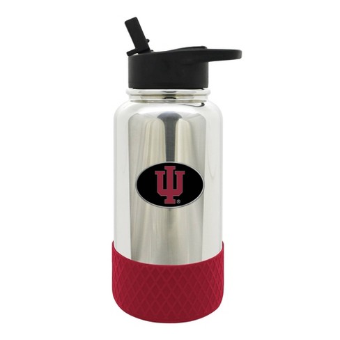 NCAA Indiana Hoosiers 32oz Chrome Thirst Hydration Water Bottle