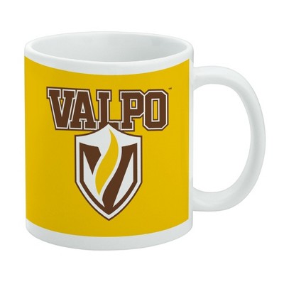 Valparaiso University Primary Logo Ceramic Coffee Mug Novelty Gift Mugs for Coffee Tea and Hot Drinks 11oz White