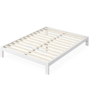 Arnav 10" Metal Platform Bed Frame White - Zinus - 1 of 4