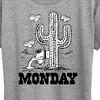 Women's - Peanuts - Spike Monday Desert Cactus Short Sleeve Graphic T-Shirt - 2 of 4