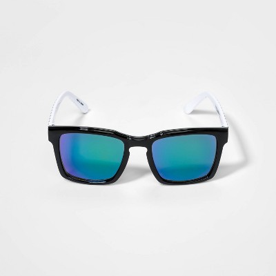 Kids' Checkered Wayfair Sunglasses - art class™ Black/White