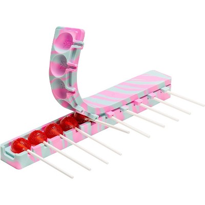 Magical Butter Machine Lollipop Silicone Non-Stick Gummy Trays (Multicolored)