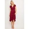 WEST K Women's Emma Ruched Midi Faux-Wrap Dress - 3 of 4