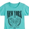 Girls' - Marvel - Avengers NYC Fitted Short Sleeve Graphic T-Shirt - 2 of 4
