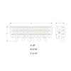 Vaxcel Elsa 4 - Light Vanity in  Satin Nickel - 2 of 4