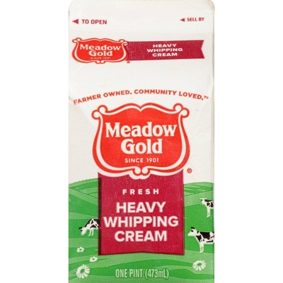 Meadow Gold Heavy Whipping Cream - 16 fl oz (1pt)