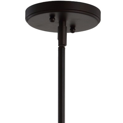 Watts 10.5" Clear Glass and Bronze LED Pendant Light