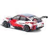 Honda Civic Type R TCR "Presentation" White with Graphics 1/64 Diecast Model Car by Pop Race - 4 of 4