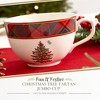 Spode Tartan Christmas Jumbo Mug - 20oz Porcelain Oversized Holiday Coffee Cup with Handle, Dishwasher & Microwave Safe - Plaid Ceramic Mug - 2 of 4