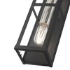 Livex Lighting Gaffney 2 - Light Wall Light in  Black/Brushed Nickel - 4 of 4