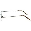 Calabria Readers Reading Glasses Reading Glasses - R753 Shiny Silver / SHINY SILVER +2.50 - 3 of 4