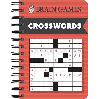 Brain Games Mini - Crosswords - by  Publications International Ltd & Brain Games (Spiral Bound)