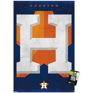 Trends International MLB Houston Astros - Logo 25 Unframed Wall Poster Prints - 1 of 4
