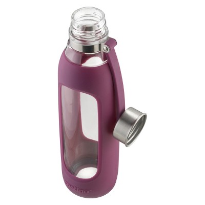Contigo Purity Glass Hydration Bottle 20oz - Radiant Orchid, Pink