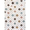Astrid Retro Trellis High-Low Area Rug - JONATHAN Y - 2 of 4