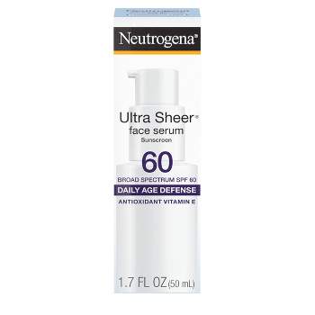 Neutrogena Mineral Ultra Sheer Dry-Touch Face & Body Stick SPF 50 - With  Vitamin E - Sun Protection - Zinc Oxide - 42g, White : : Beauty &  Personal Care