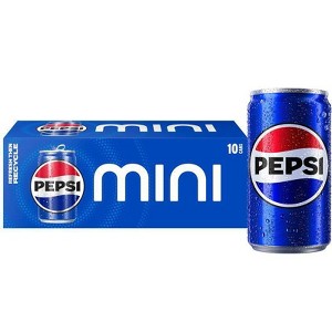 Pepsi - 10pk/7.5 fl oz Mini Cans - 1 of 4