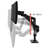 Ergotron Desk Mount for Monitor LCD Display Black 45710292 - 3 of 4